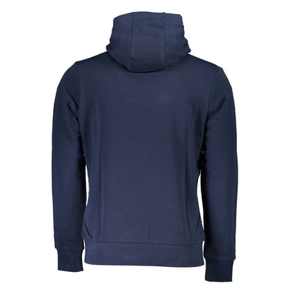 La Martina Blue Cotton Sweater
