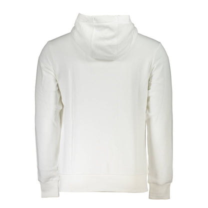 La Martina White Cotton Sweater