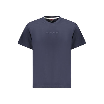 Guess Jeans Blue Cotton T-Shirt