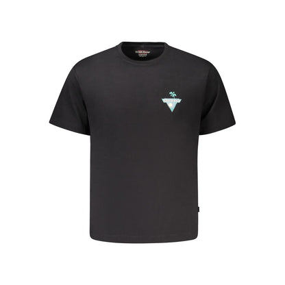 Guess Jeans Black Cotton T-Shirt