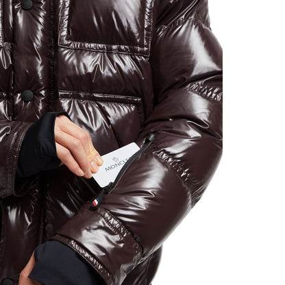 Moncler Grenoble Glossy Ski Down Jacket