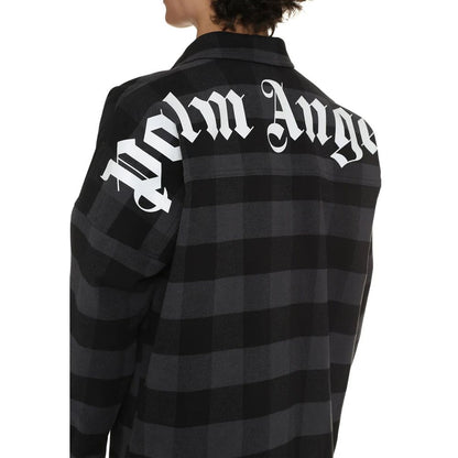 Palm Angels Logo Cotton Overshirt