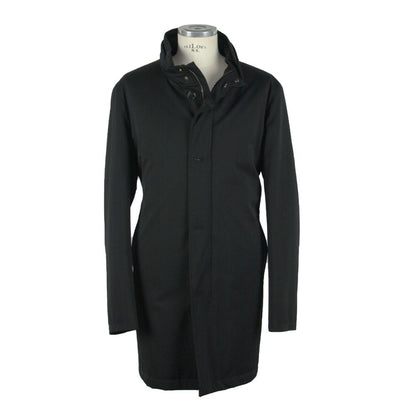 Made in Italy Black Wool Jacket