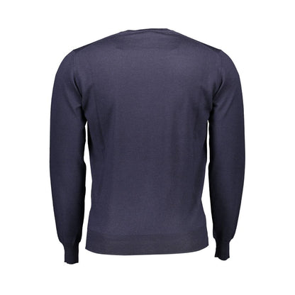 Harmont & Blaine Blue Wool Sweater