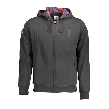 U.S. POLO ASSN. Black Cotton Sweater