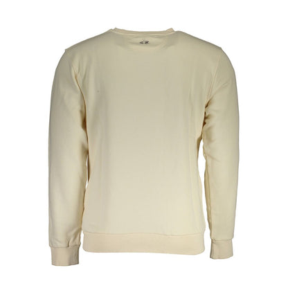 La Martina White Cotton Sweater