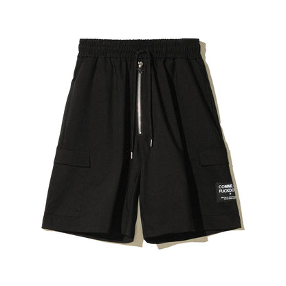 Comme Des Fuckdown Black Cotton Short