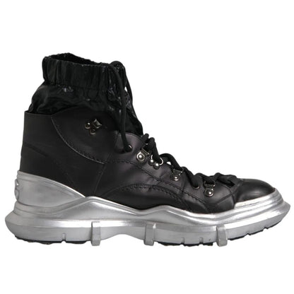 Dolce & Gabbana Black Nylon Boot