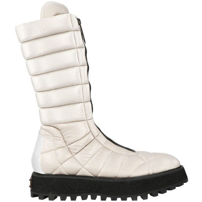 Dolce & Gabbana White Nylon Boot