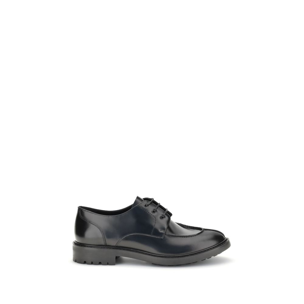 Saint Laurent Leather Lace-Ups