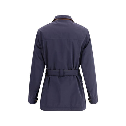 Brunello Cucinelli Membraned nylon saharan Jacket