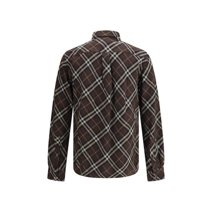 Burberry Check cotton flannel Shirt
