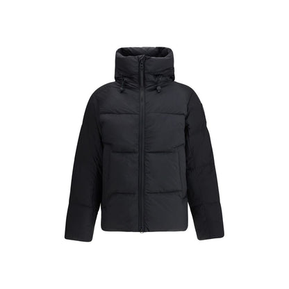Canada Goose Black Nylon Crofton Puffer matte