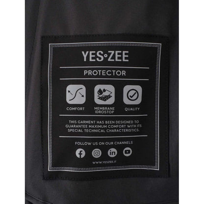 Yes Zee Black Nylon Jacket