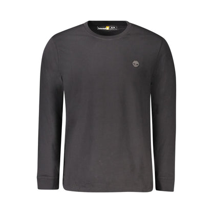 Timberland Black Cotton T-Shirt