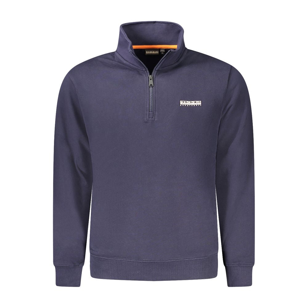 Napapijri Blue Cotton Sweater
