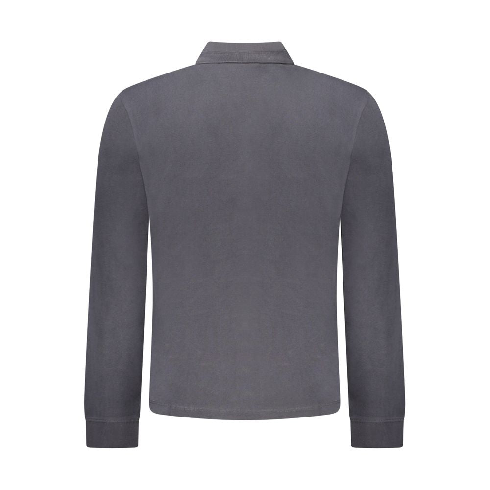 Napapijri Black Cotton Polo Shirt