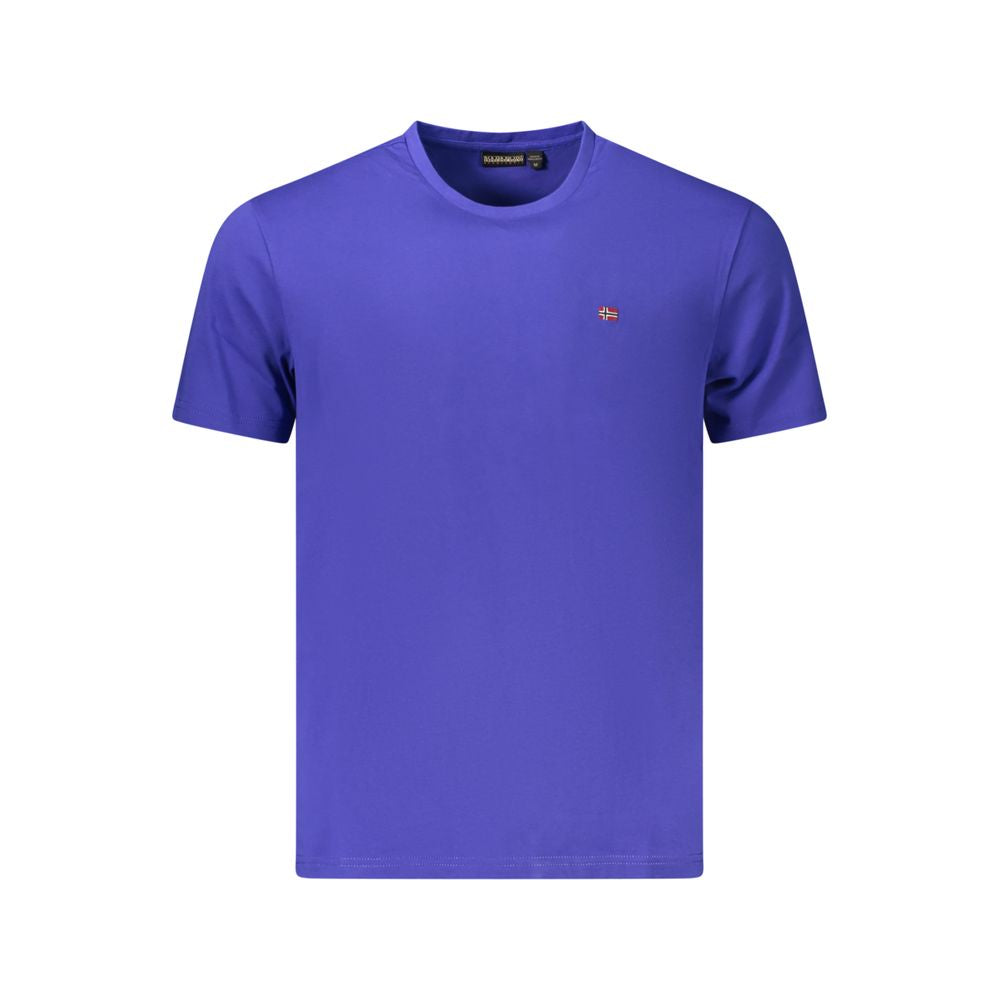 Napapijri Blue Cotton T-Shirt
