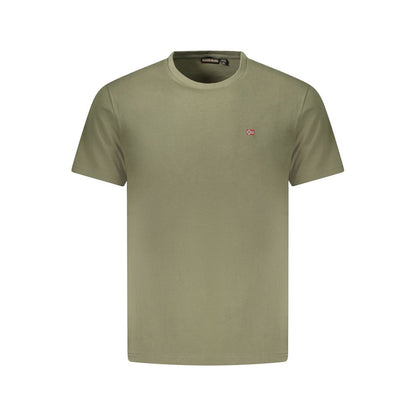 Napapijri Green Cotton T-Shirt