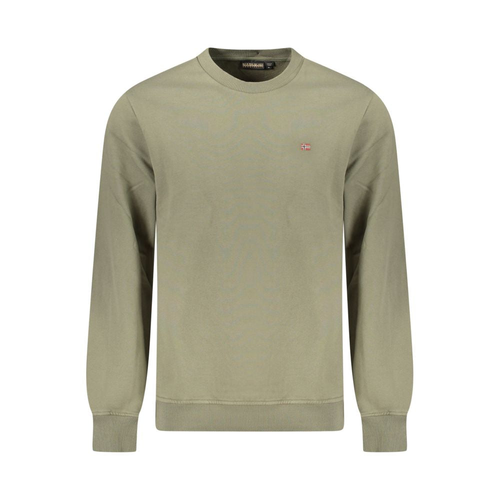 Napapijri Green Cotton Sweater