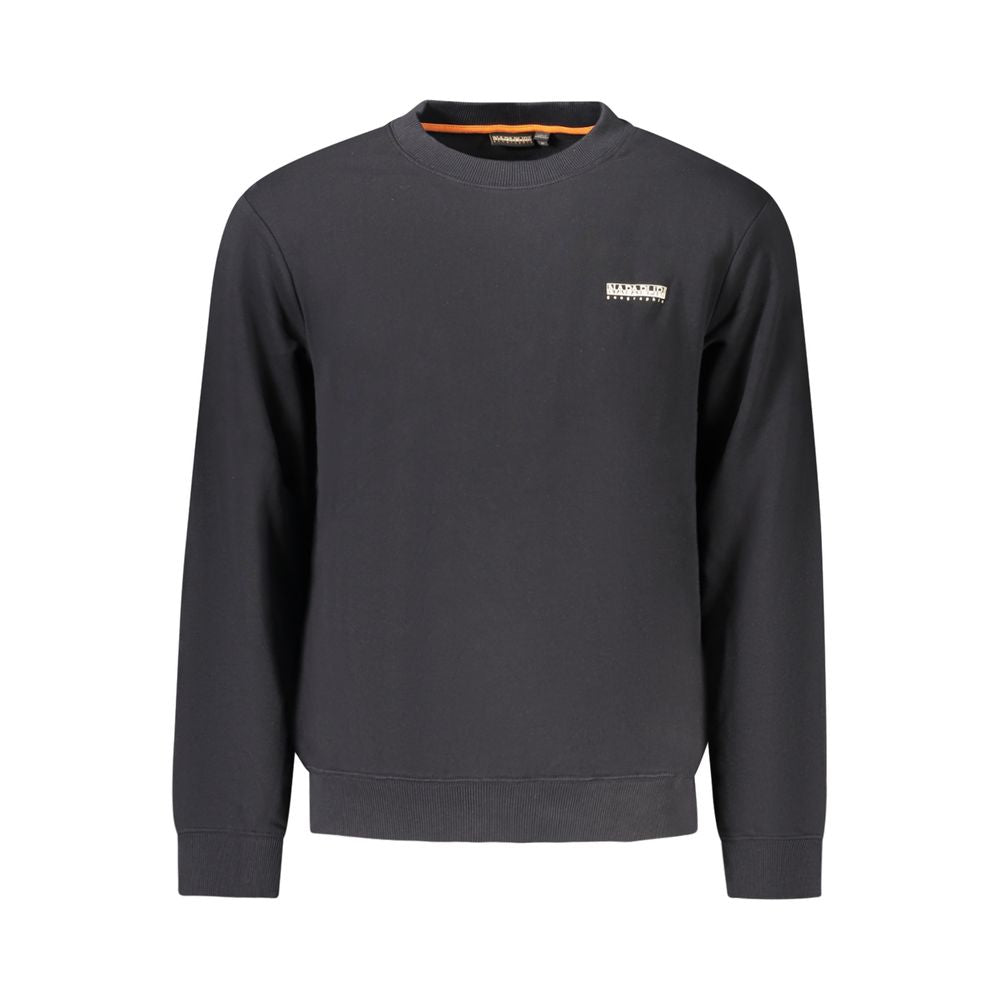 Napapijri Black Cotton Sweater
