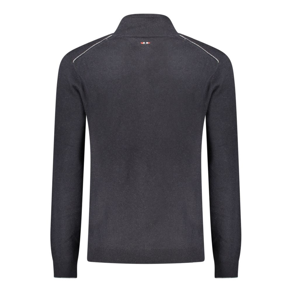 Napapijri Black Wool Sweater