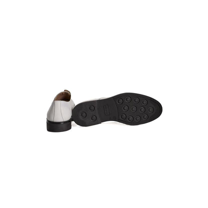 Roberto Pepe Luxury White Calfskin Loafer