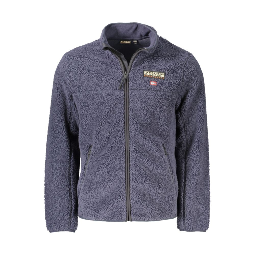 Napapijri Blue Polyester Sweatshirt