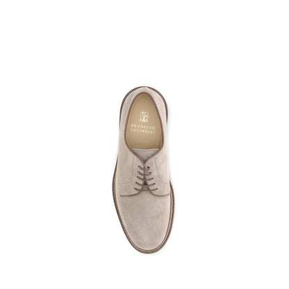 Brunello Cucinelli PAIR OF LACED SHOES