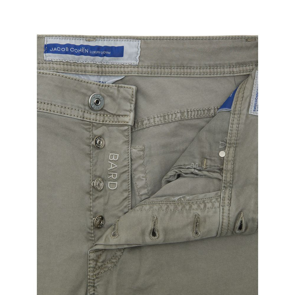 Jacob Cohen Gray Cotton Skinny Pant
