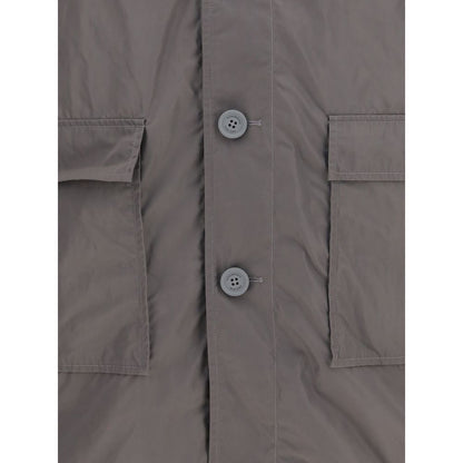 Thom Browne Memory Tech Packable Smock