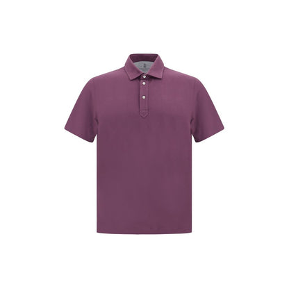 Brunello Cucinelli Monochrome Polo Shirt
