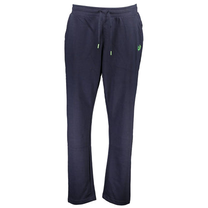 Gianmarco Venturi Blue Cotton Jogger Pant