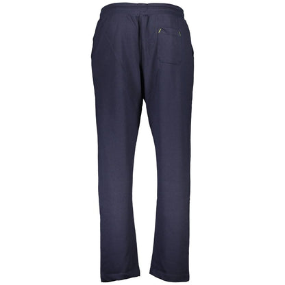 Gianmarco Venturi Blue Cotton Jogger Pant