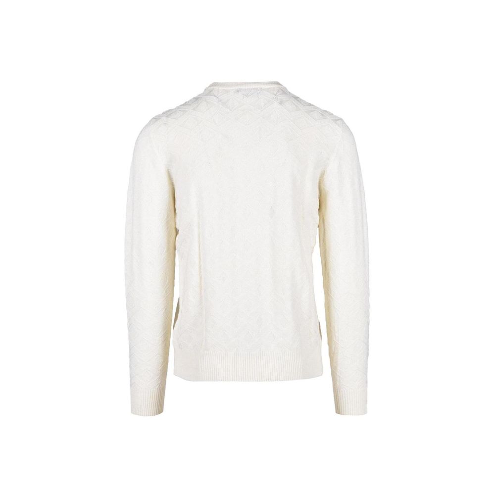 Gianni Lupo Cream Marabou Sportswear