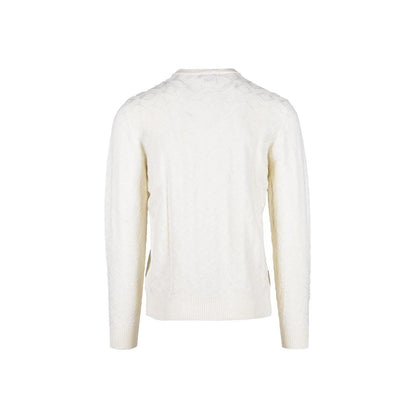 Gianni Lupo Cream Marabou Sportswear