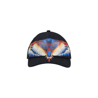 County of Milan Black Cotton Caps Baseball Hat
