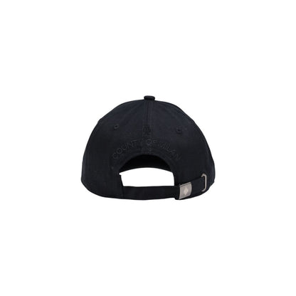County of Milan Black Cotton Caps Baseball Hat
