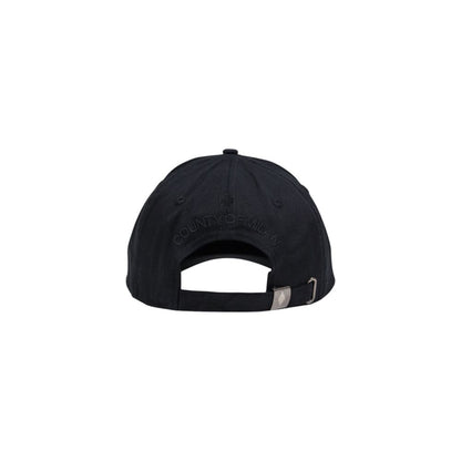 County of Milan Black Cotton Caps Baseball Hat