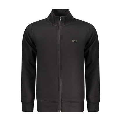 Rifle Black Cotton Sweatshirt