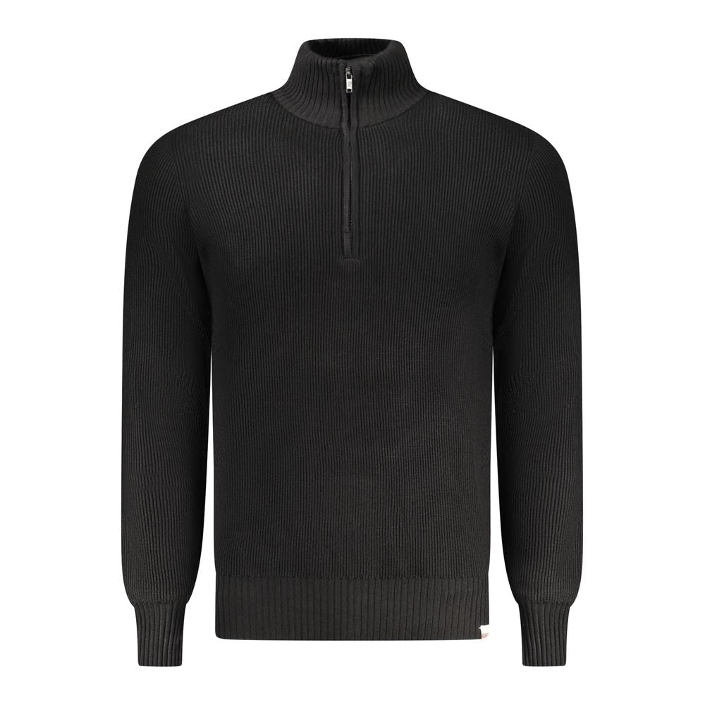 Rifle Black Nylon Sweater