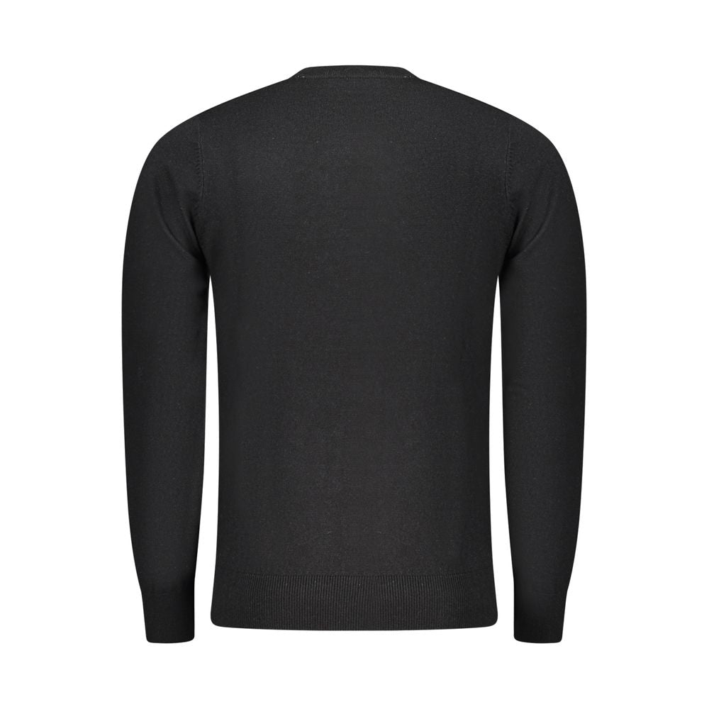 Rifle Black Wool Sweater