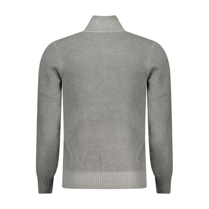 Rifle Gray Nylon Sweater