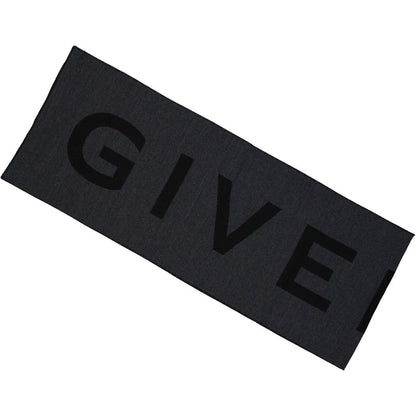 Givenchy Wool Logo Scarf