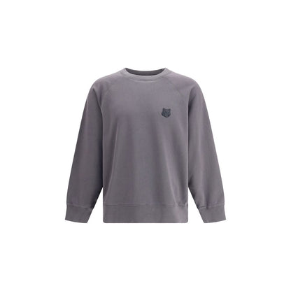 Maison Kitsuné Gray Cotton Sweatshirt