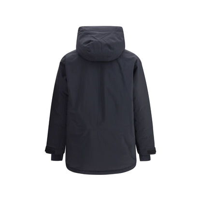 MM6 Black Polyester Parka