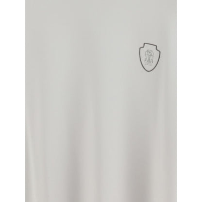 Brunello Cucinelli White Polyamide T-Shirt