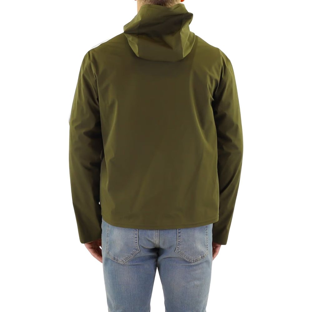 Palm Angels Green Polyethylene Shell Jacket
