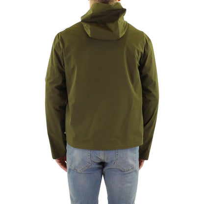 Palm Angels Green Polyethylene Shell Jacket