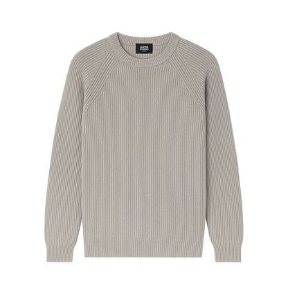 Alpha Studio Gray Cashmere Sweater